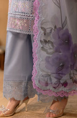 ZN1064 - Saira Rizwan 3PC Lawn Chickenkari Embroidered Suit