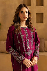 3PC EMBROIDERED LAWN SUIT - ZN-1346