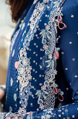 ZN1055 - Jade 3PC Lawn Chickenkari Embroidered Suit