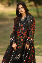 ZN1253- Charizma - Winter 3PC Karandi Digital Print Dress unstitched