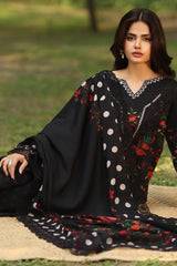ZN1253- Charizma - Winter 3PC Karandi Digital Print Dress unstitched