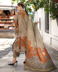 Charizma - Winter 3PC Karandi Digital Print Dress - ZN1473