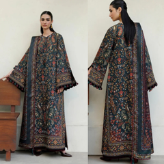 3PC karandi Printed suit - ZN-1507