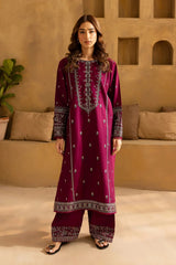 3PC EMBROIDERED LAWN SUIT - ZN-1346