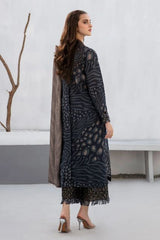 ZN1228 Winter 3PC Karandi Digital Print Dress