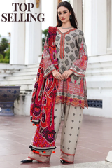 ZN1230 Winter 3PC Karandi Digital Print Dress