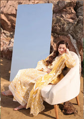 ZN1272 Imrozia Serene - Summer 3PC Lawn Chikenkari Embroidered Shirt - ZoniyaClothing