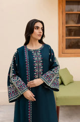 ZN111 - Sapphire 3PC Lawn Embroidered Suit