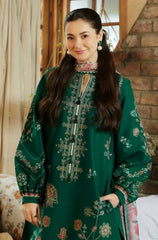 ZN1023 - BAROQUE 3PC Lawn Embroidered Suit