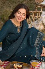 ZN1051 - Allys 3PC Lawn Embroidered Suit