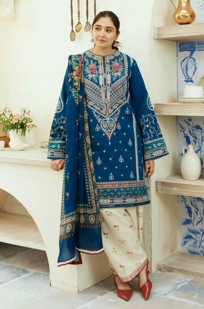 ZN972 - Coco By ZaraShahjahan Summer 3PC Lawn Embroidered Suit