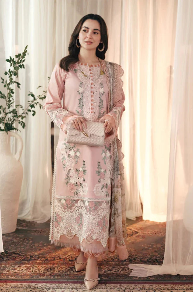 ZN1053 - Jade 3PC Lawn Chickenkari Embroidered Suit