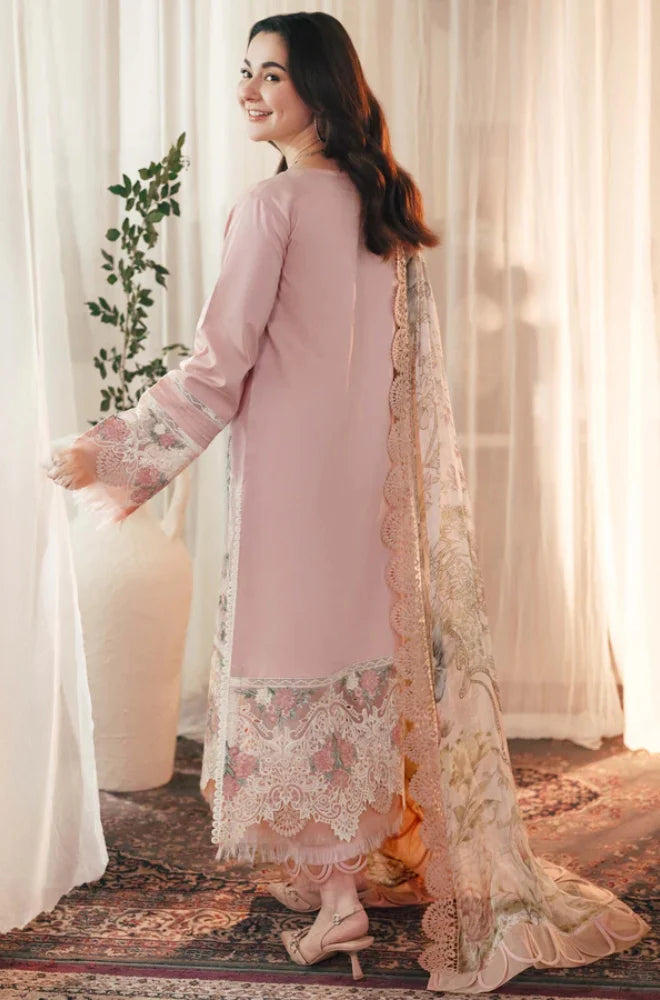 ZN1053 - Jade 3PC Lawn Chickenkari Embroidered Suit