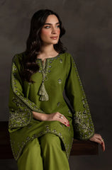 ZN1024 - Batik - 2PC Lawn Embroidered Suit