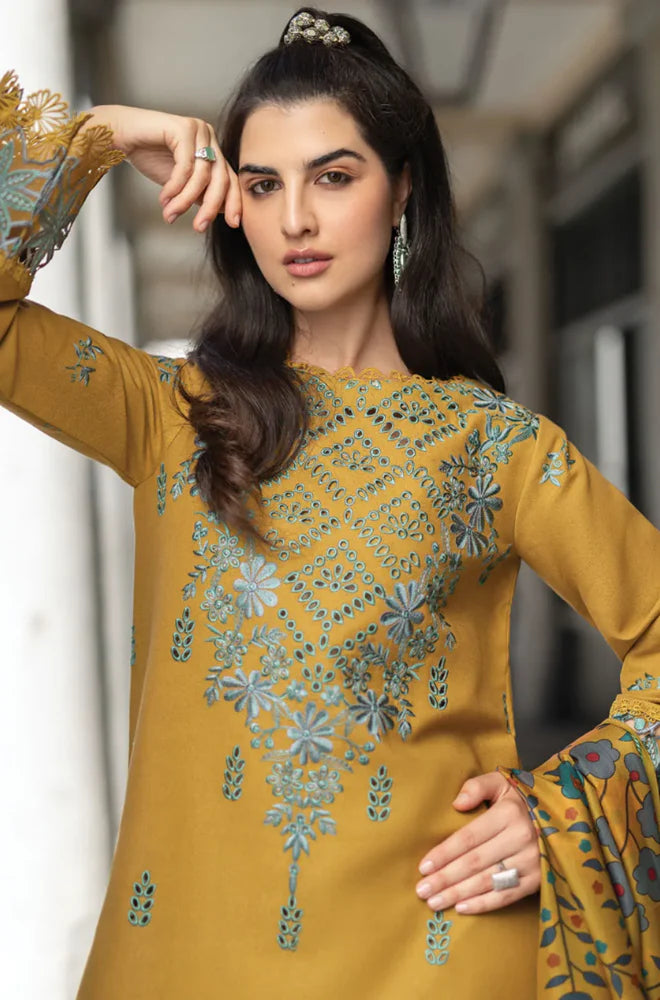 ZN1027 - Rang Rasiya - 3PC Lawn Embroidered Suit