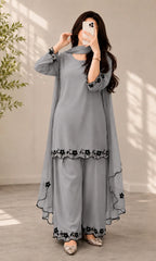 ZONIYA  ZN1393 Summer-3PC Lawn Embroidered Suit -
