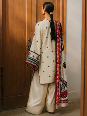 ZN999 - Asim Jofa 3 Piece Embroidered Lawn Suit