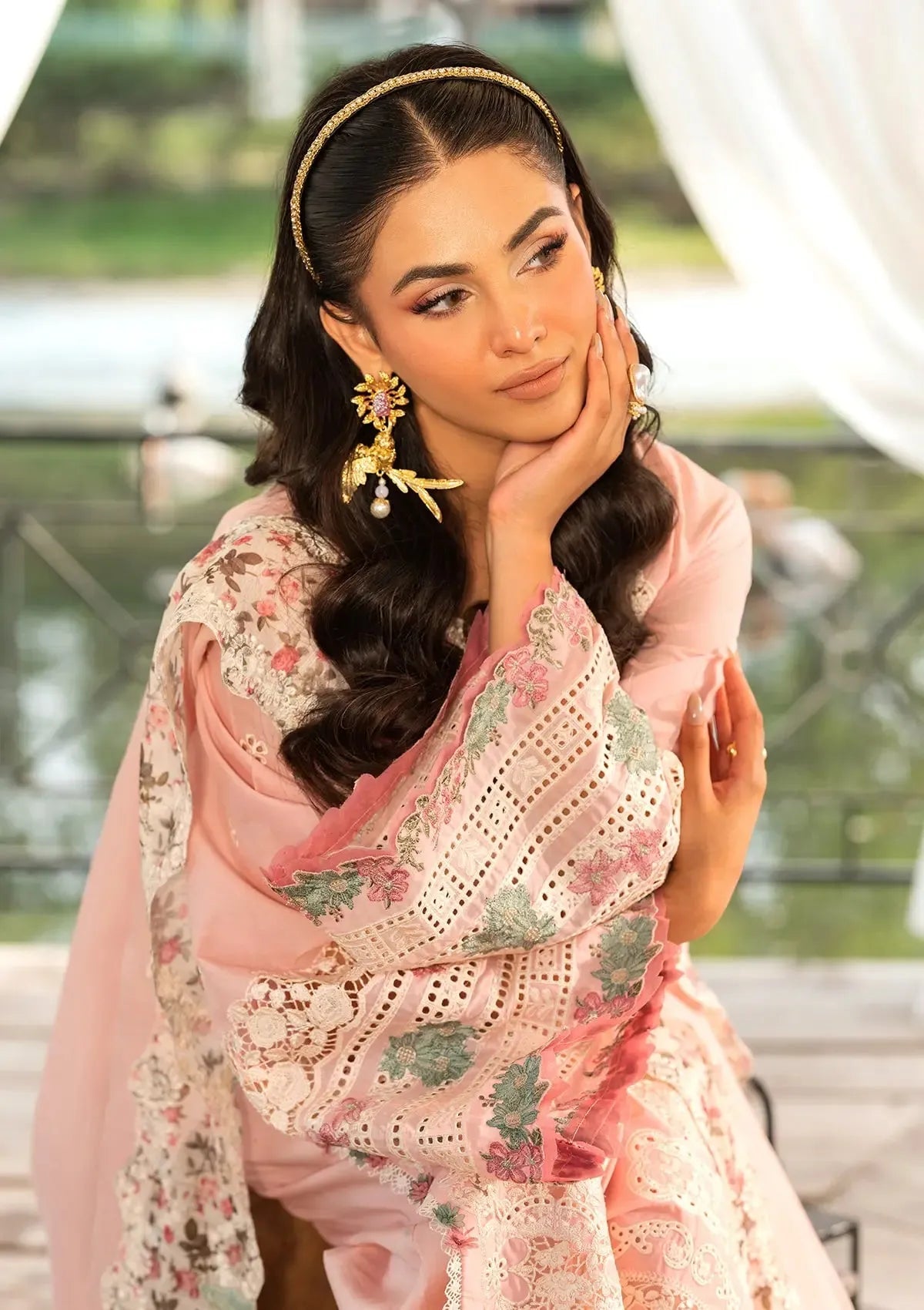 Elaf ZN1356 Luxury Lawn'25 Vol-2 ELH-1B SOPHIA
