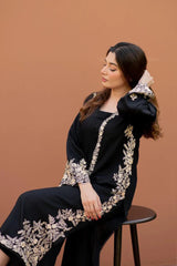 ZN939-2PC Dhanak Embroidered Suit