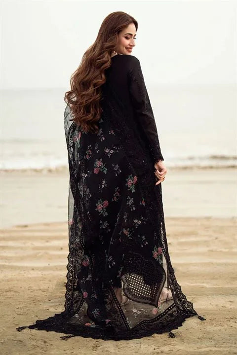 ZN1041 - Nureh 3PC Lawn ChickenKari Embroidered