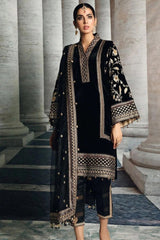 ZN822-Winter Maria b Velvet Embroidered  with Embroidered duppatta Winter Collection