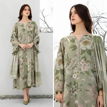 3PC PRINTED KARANDI SUIT - ZN-942