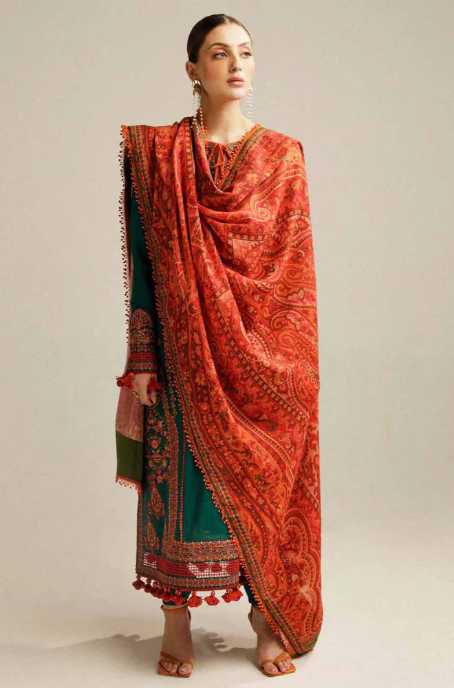 ZN994 - Rehan Rehar 3 Piece Embroidered Lawn Suit