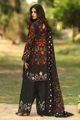 ZN1253- Charizma - Winter 3PC Karandi Digital Print Dress  unstitched