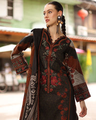 Charizma - Winter 3PC Karandi Digital Print Dress - ZN1476
