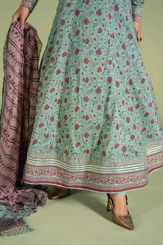ZN936-WINTER 3 Piece Digital Printed Karandi
