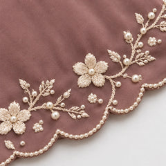 3PC Shamooz Silk Embroidered Suit - ZN-1501