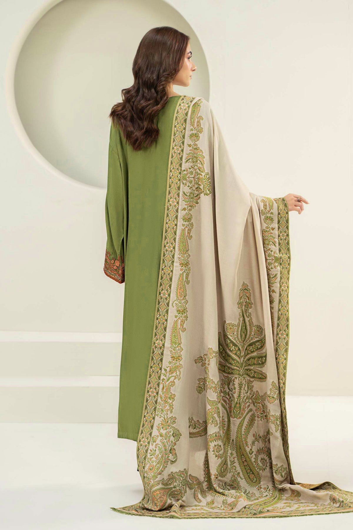 ZN1011 - Maria.B. 3 Piece Embroidered Lawn Suit