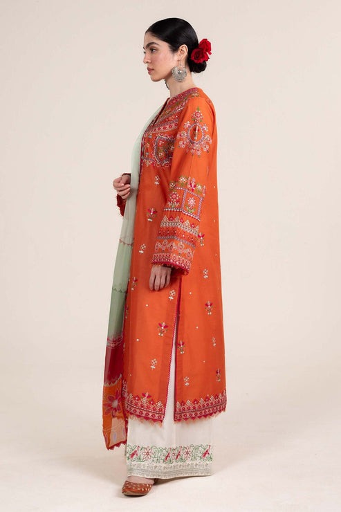 ZN1010 - Zara Shahjahan 3 Piece Embroidered Lawn Suit