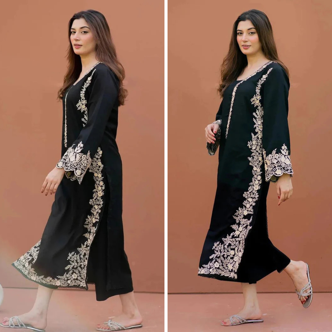 ZN981 - Lajwanti Summer Embroidered Lawn 2pc