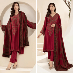 ZN983 -Maria B Summer 3PC Lawn Embroidered Suit