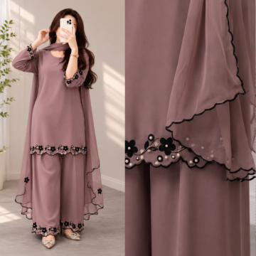 ZONIYA ZN1392Summer-3PC Lawn Embroidered Suit -