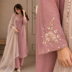 ZONIYA  ZN1394 Summer-3PC Lawn Embroidered Suit -