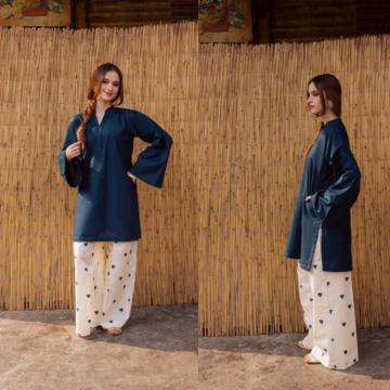 2PC EMBROIDERED LAWN SUIT - ZN-1300