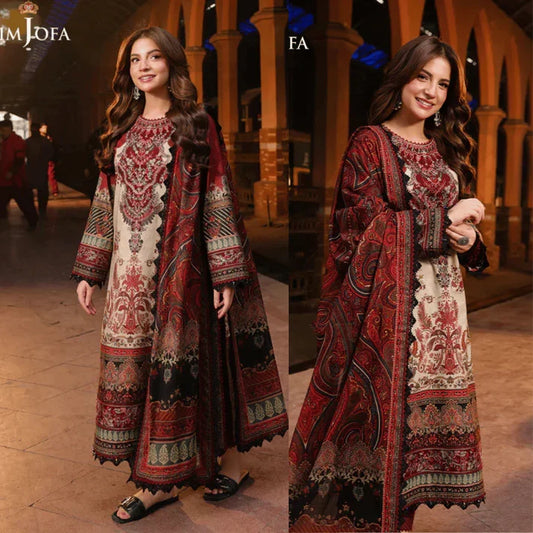 3PC PRINTED karandi SUIT - ZN-1460