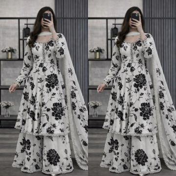 ZONIYA SUMMER ZN1363 -3 piece Lawn frock style Printed suit