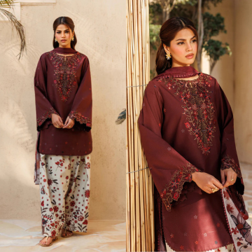 Summer - ZN1370 ZONIYA 3PC Lawn Embroidered Suit -