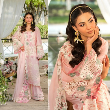 Elaf ZN1356 Luxury Lawn'25 Vol-2 ELH-1B SOPHIA