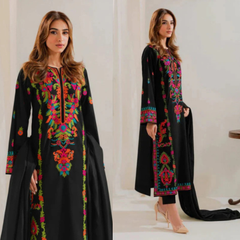 BS  ZN 1357 EMB 3PC SUIT HB-1018