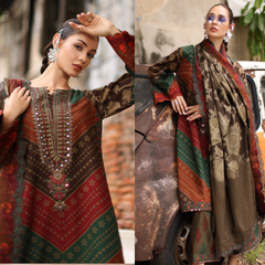 3PC PRINTED karandi SUIT - ZN-1471