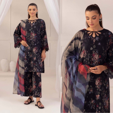 3PC PRINTED KARANDI SUIT - ZN-826