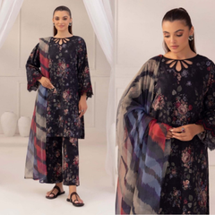 3PC PRINTED KARANDI SUIT - ZN-826