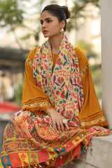 ZN1259 WINTER  UNSTITCHED 3PC DHANAK