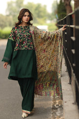 ZN1260 WINTER 3PC DHANAK UNSTITCHED