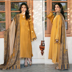 3PC EMBROIDERED LAWN SUIT - ZN-1280