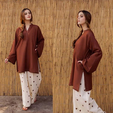 2PC EMBROIDERED LAWN SUIT - ZN-1298